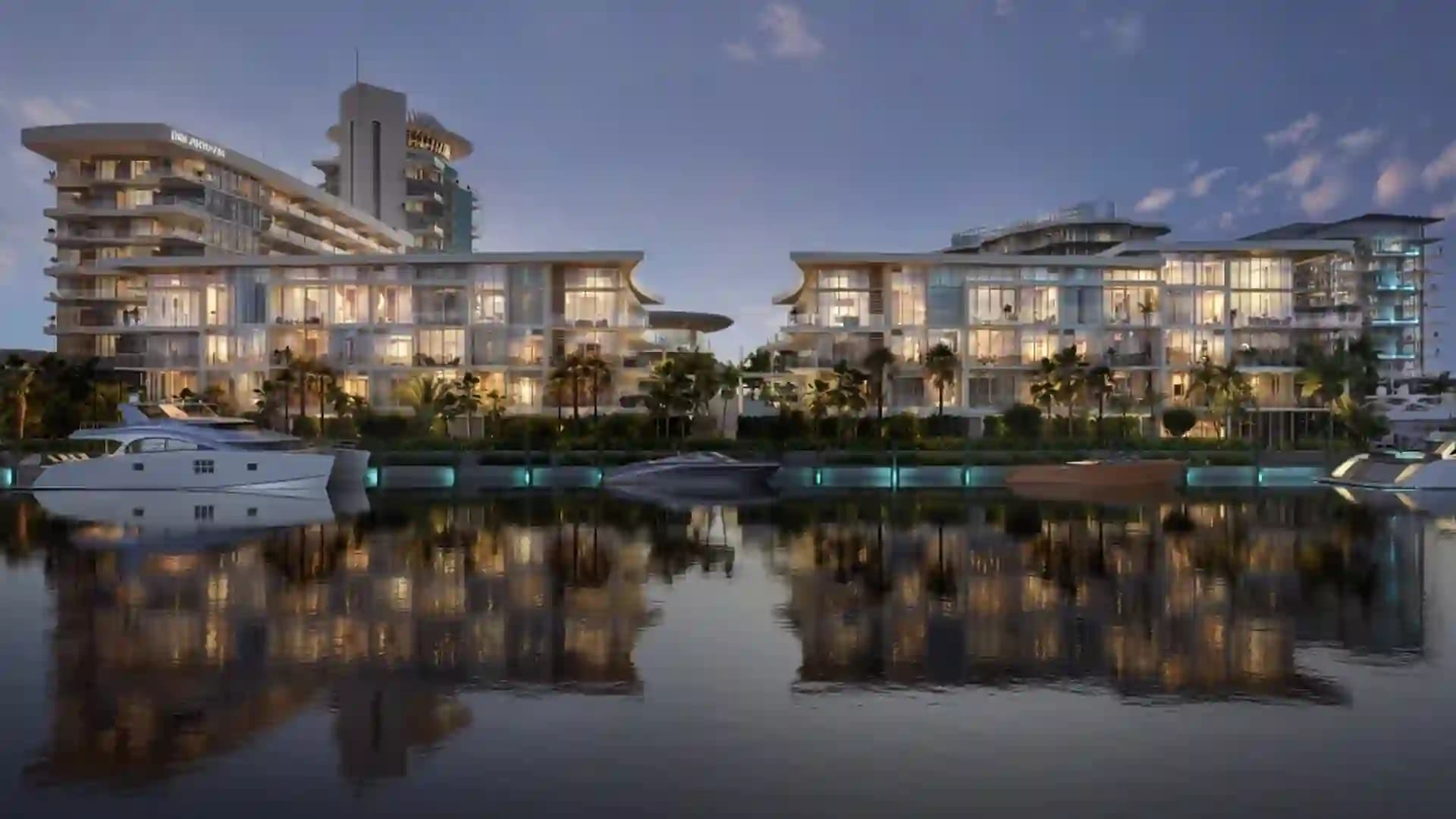 Exterior view of The Residences At Pier Sixty-Six, a luxury development in Fort Lauderdale